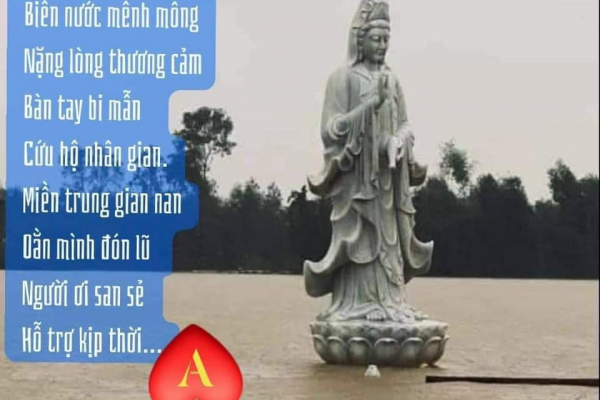 Thông tin cứu trợ đồng bào nạn nhân lũ lụt Miền Trung